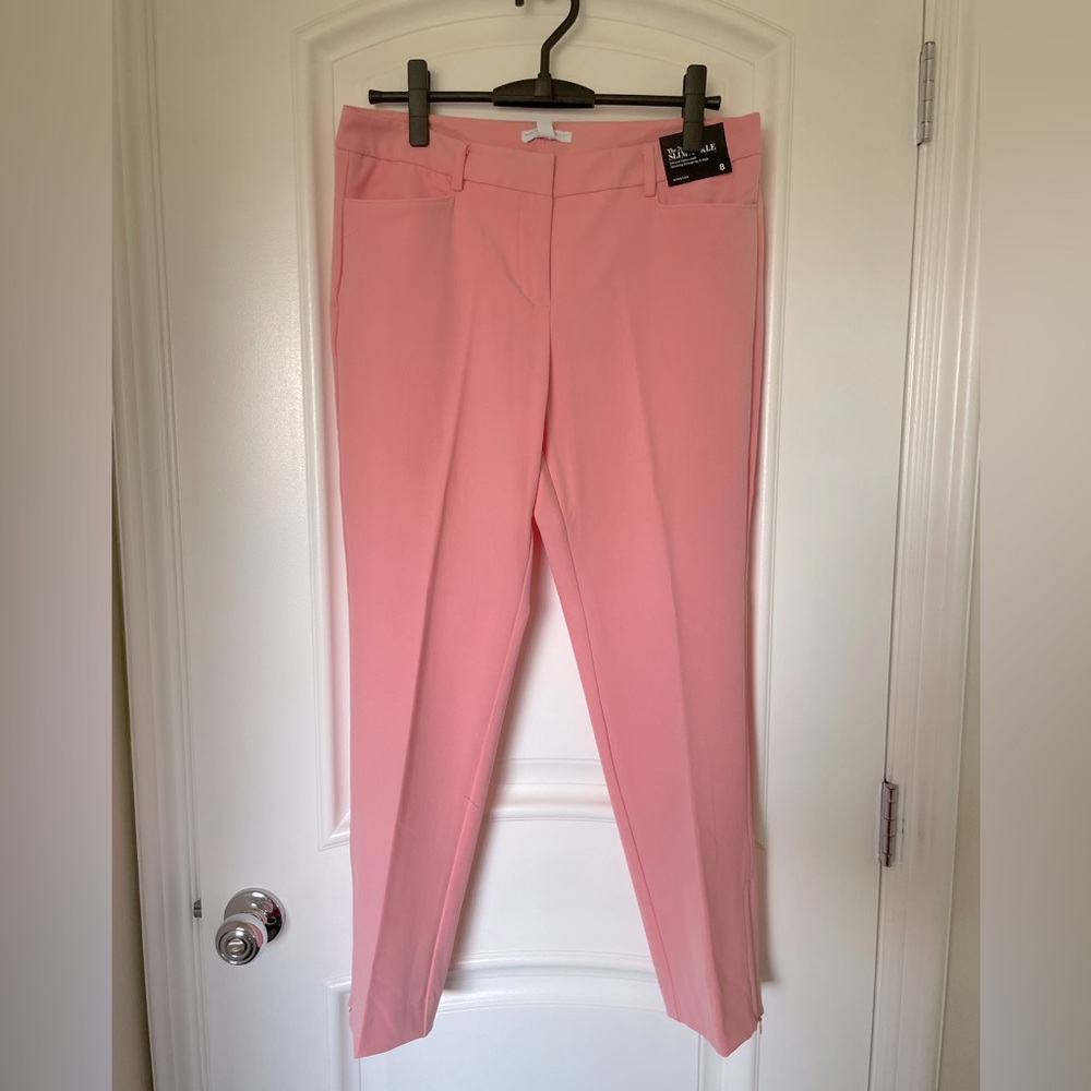 Women's Pink Slim Fit Pants